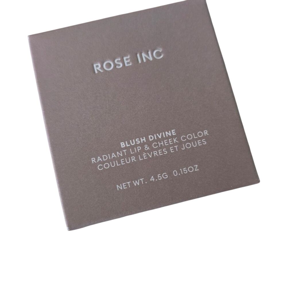 Rose Inc Blush Divine Lip Cheek Color Hydrangea 4.5g New In Box